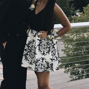 Whit and black homecoming